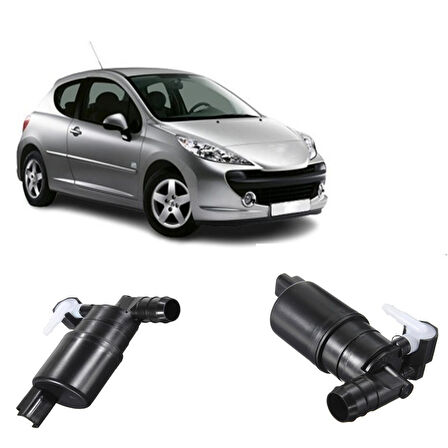 PEUGEOT 207 - 307 CAM SU FİSKİYE MOTORU ÇİFT ÇIKIŞ