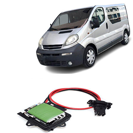 RENAULT TRAFFİC - OPEL VİVARO KALORİFER REZİSTANS MODÜLÜ