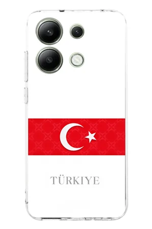 Redmi Note 13 4G Uyumlu Türk Milli Takım Forma Baskılı Silikon Kılıf