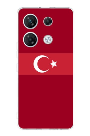 Infinix GT 20 PRO Uyumlu Türk Milli Takım Kırmızı Forma Baskılı Silikon Kılıf