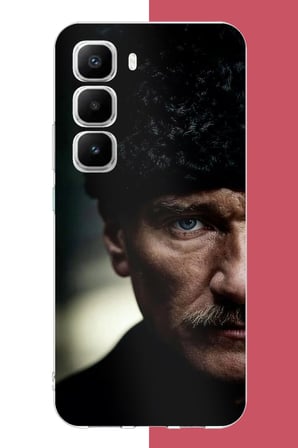 Infinix Hot 60 PRO PLUS Uyumlu Atatürk4 Baskılı Silikon Kılıf