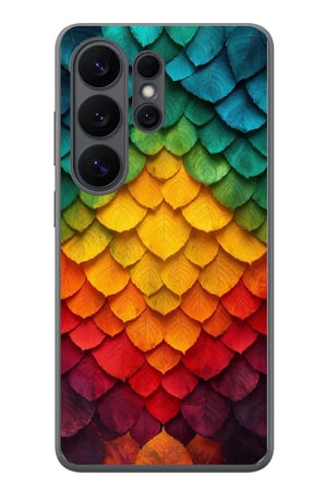 Samsung Galaxy S26 Ultra Uyumlu Efsun Renk Demeti Baskılı Silikon Kılıf