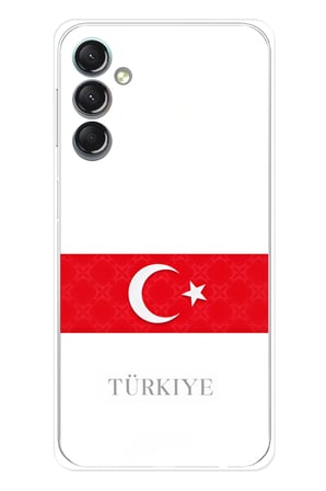 Samsung Galaxy A24 Uyumlu Türk Milli Takım Forma Baskılı Silikon Kılıf
