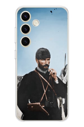 Samsung Galaxy S25 Uyumlu Atatürk Cephede Baskılı Silikon Kılıf