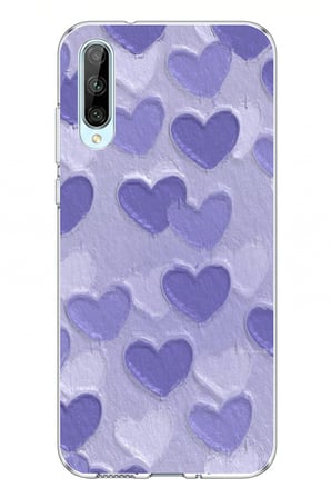 Tecno Pova Curve 2 5G Uyumlu Mor Kalpler Tasarımlı Baskılı Silikon Kılıf