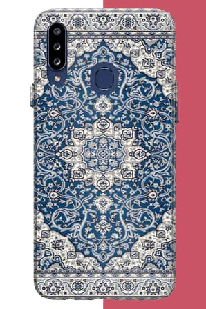 Samsung Galaxy A20S Uyumlu Halı2 Baskılı Silikon Kılıf