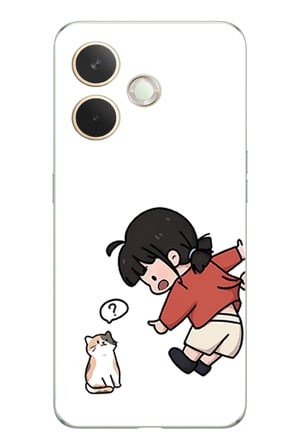 Oppo A5 Pro Uyumlu Zorla Çekiştirilen Sevgili - Çift Kombini Baskılı Silikon Kılıf