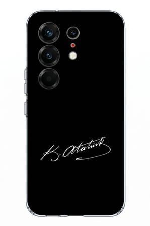 Tecno Camon 50 PRO 4G Uyumlu Atanın İzi İmza Baskılı Silikon Kılıf