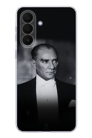 Samsung Galaxy A27 Uyumlu Zarafet ve Asalet: Atatürk Smokinli Baskılı Silikon Kılıf