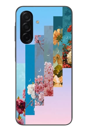 Samsung Galaxy A26 Uyumlu Dik Çiçek Tabloları Baskılı Silikon Kılıf