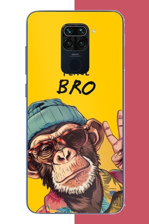 Redmi Note 9 Uyumlu Barış Kardeşim Baskılı Silikon Kılıf