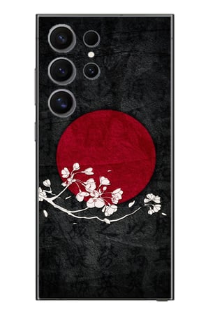Samsung Galaxy S24 Ultra Uyumlu Ay Tutulması Baskılı Silikon Kılıf