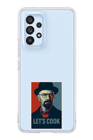 Samsung Galaxy A53 Uyumlu Lets Cook Afiş Baskılı Silikon Kılıf