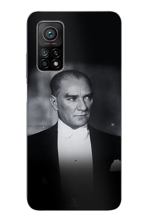 Xiaomi Mi 10T-10T PRO Uyumlu Zarafet ve Asalet: Atatürk Smokinli Baskılı Silikon Kılıf