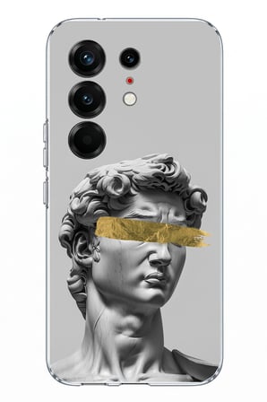 Tecno Camon 50 PRO 4G Uyumlu Modern Hellenistik Davut Baskılı Silikon Kılıf