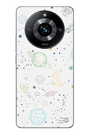 Realme 11 Pro Uyumlu Uzay Yolculuğu Baskılı Silikon Kılıf