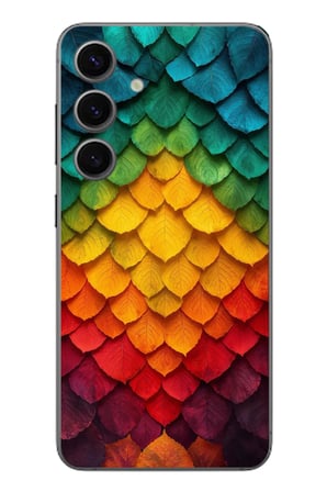 Samsung Galaxy S24 Uyumlu Efsun Renk Demeti Baskılı Silikon Kılıf