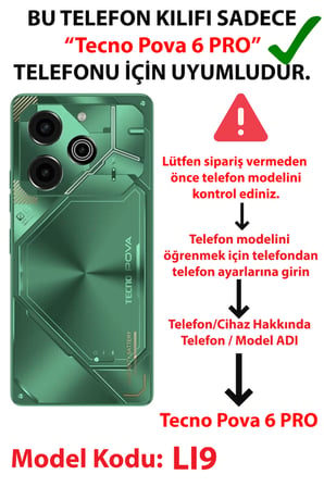 Tecno Pova 6 Pro Uyumlu Nazar Boncuğu Güneş ve Hilal Baskılı Silikon Kılıf