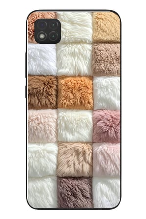Redmi 9C Uyumlu Pofuduk Desenler Baskılı Silikon Kılıf