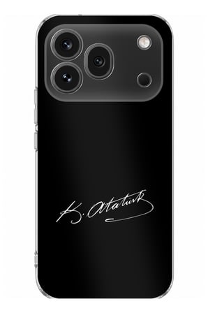 Honor 600 Pro Uyumlu Atanın İzi İmza Baskılı Silikon Kılıf