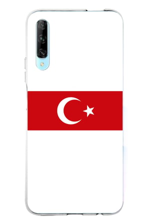 Huawei P Smart PRO Uyumlu Türk Milli Takım Beyaz Forma Baskılı Silikon Kılıf