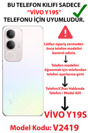 Vivo Y19s Uyumlu Türk Milli Takım Kırmızı Forma Baskılı Silikon Kılıf