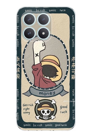POCO F8 PRO Uyumlu One Piece Dolar Baskılı Silikon Kılıf