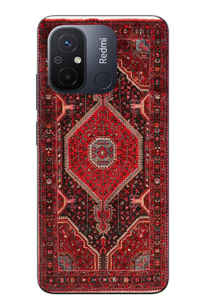 Redmi 12C Uyumlu Anadolu Halısı Baskılı Silikon Kılıf