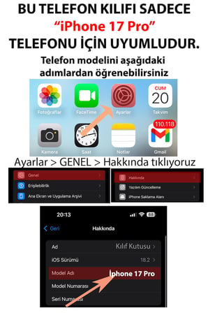 iPhone 17 PRO Uyumlu Minik Kır Çiçekleri Baskılı Silikon Kılıf