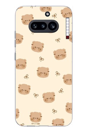 Nothing Phone (4A) Uyumlu Sevimli Ayıcıklar Baskılı Silikon Kılıf