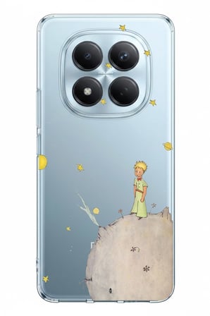 Redmi Note 15 PRO 5G Uyumlu Küçük Prens Tasarımlı Baskılı Silikon Kılıf