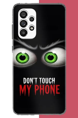 Samsung Galaxy A23 Uyumlu telefonuma dokunma1.jpeg Baskılı Silikon Kılıf