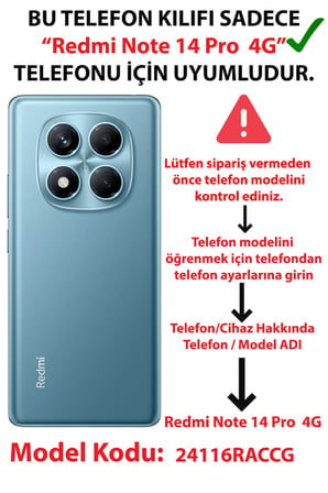 Redmi Note 14 PRO 4G Uyumlu Mor ve Pembe Papatya Baskılı Silikon Kılıf