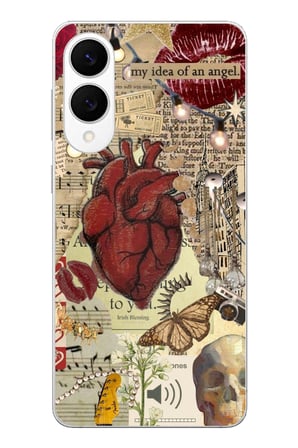 Samsung Galaxy S25 Edge Uyumlu Vampire Diaries Vintage Baskılı Silikon Kılıf