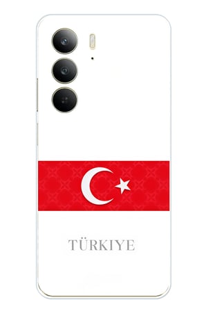 Realme C75 Uyumlu Türk Milli Takım Forma Baskılı Silikon Kılıf