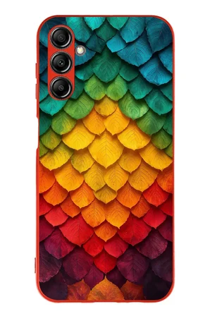 Samsung Galaxy A14 Uyumlu Efsun Renk Demeti Baskılı Silikon Kılıf