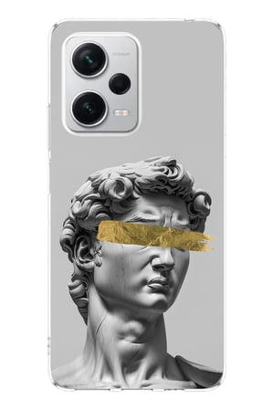 Redmi Note 12 PRO PLUS Uyumlu Modern Hellenistik Davut Baskılı Silikon Kılıf