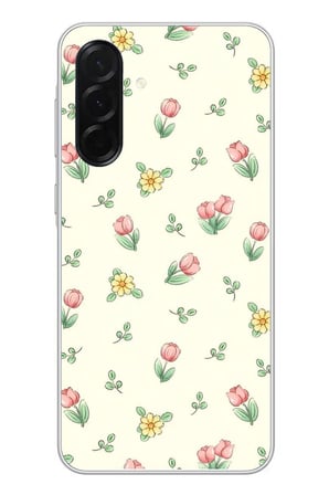 Samsung Galaxy A36 Uyumlu Lale Çiçekleri Baskılı Silikon Kılıf