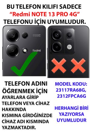 Redmi Note 13 PRO 4G Uyumlu Atatürk İstiklal Panoraması Baskılı Silikon Kılıf