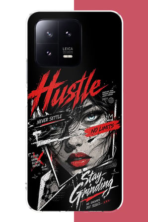 Xiaomi Mi 13 Uyumlu Sınır Tanımayan Mücadele Baskılı Silikon Kılıf