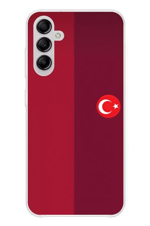 Samsung Galaxy A14 Uyumlu Türk Milli Takım Parçalı Forma Baskılı Silikon Kılıf