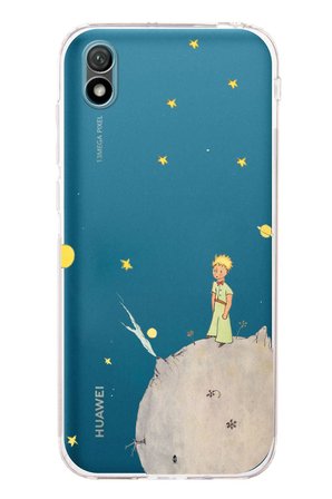 Huawei Y5 2019 - Honor 8S Uyumlu Küçük Prens Tasarımlı Baskılı Silikon Kılıf