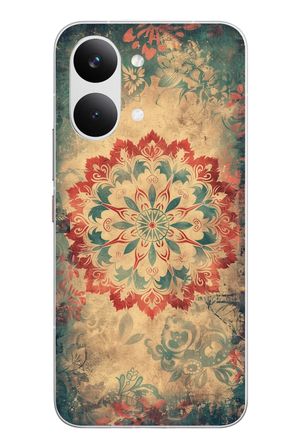 POCO X8 Pro Max Uyumlu Ebru Çizgisel Baskılı Silikon Kılıf