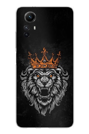 Redmi Note 12S Uyumlu Kurt Ruhu Baskılı Silikon Kılıf