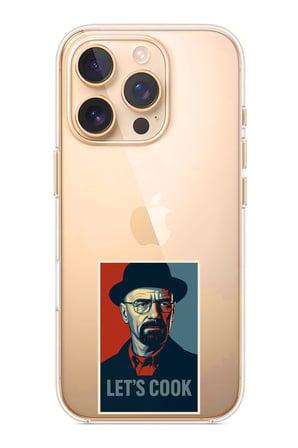 iPhone 16 PRO Uyumlu Lets Cook Afiş Baskılı Silikon Kılıf