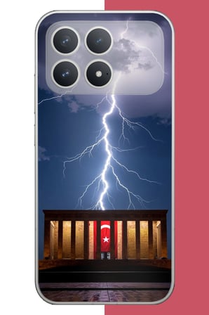 Poco F8 Pro Uyumlu Anıtkabir Baskılı Silikon Kılıf