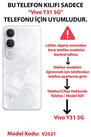 Vivo Y31 5G Uyumlu Tarihi Türk Devletleri Bayrakları Baskılı Silikon Kılıf