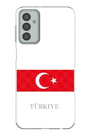 Samsung Galaxy M13-M23 Uyumlu Türk Milli Takım Forma Baskılı Silikon Kılıf