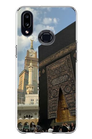 Samsung Galaxy A10S Uyumlu Manevi Huzur Kabe Kapısı Umre Baskılı Silikon Kılıf
