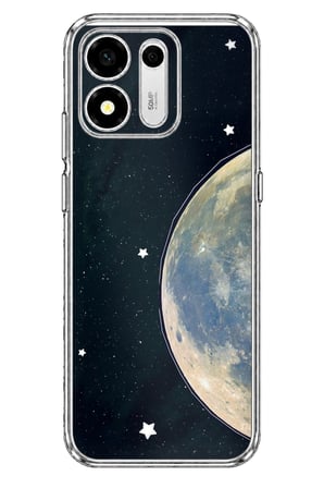 Honor X7e Plus 5G Uyumlu Minimalist Galaksi Yıldızlı Gece Baskılı Silikon Kılıf